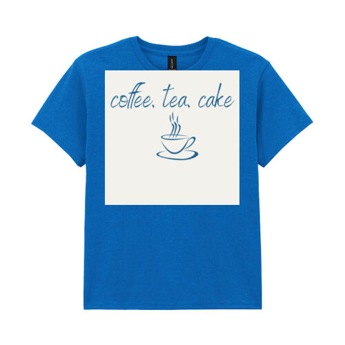 Coffee, Tea, Cake Children's t-shirt Thumbnail